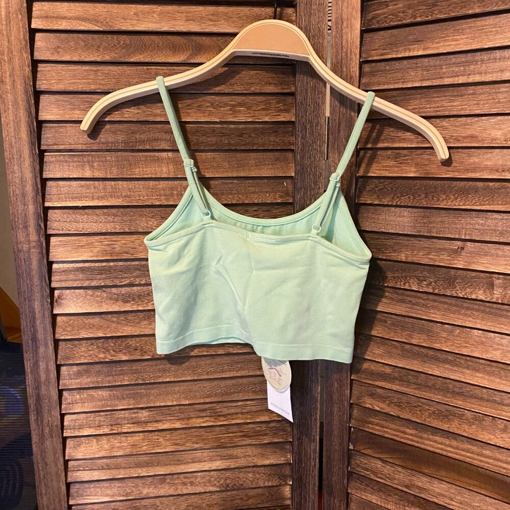 C'est Moi Crop Tankini Mint - Picture 2 of 4